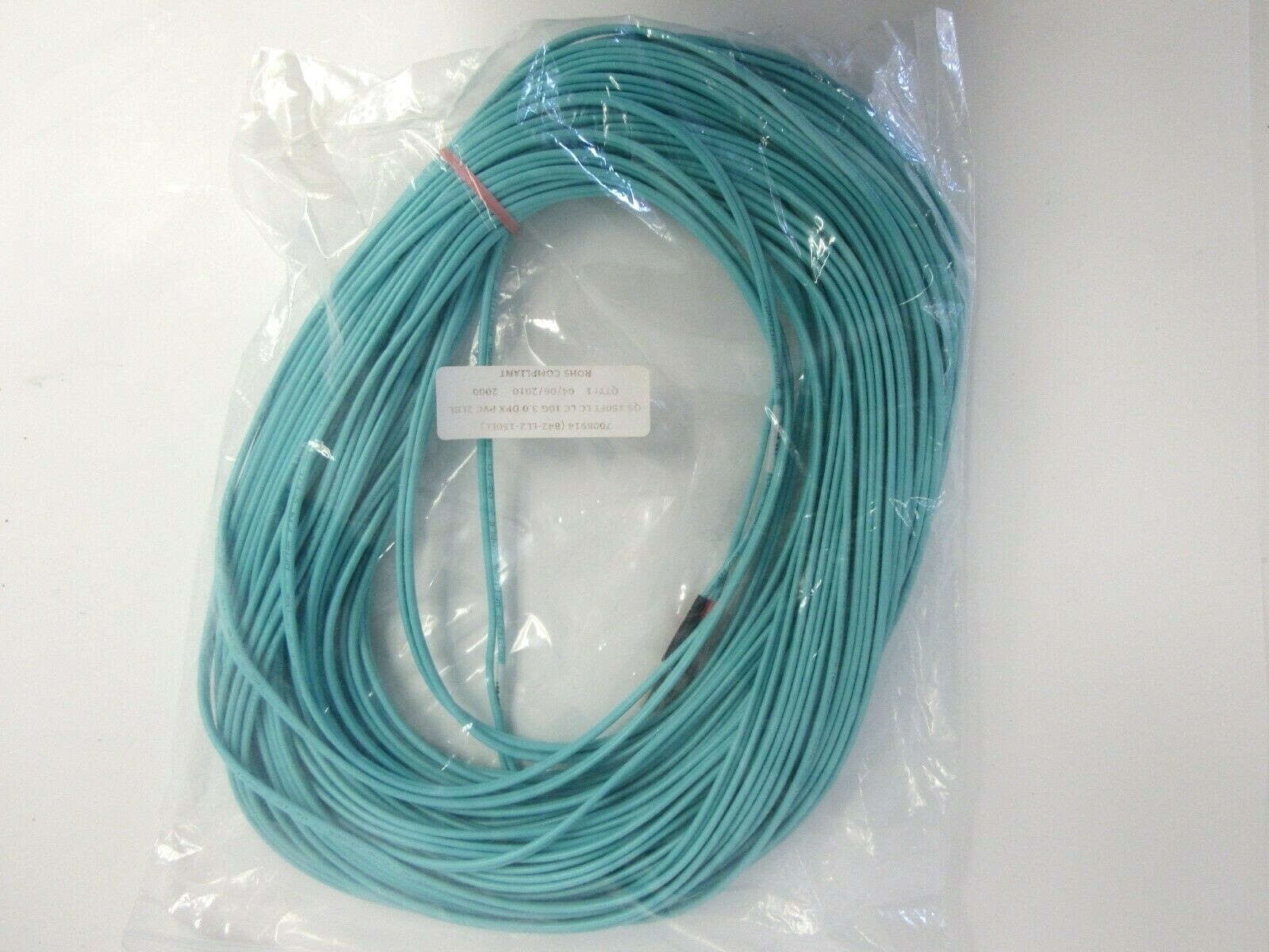 Corning Cable 7008914 QS 150FT LC LC 10G 3.0DPX 2LBL Optical Fiber Cable 29-5