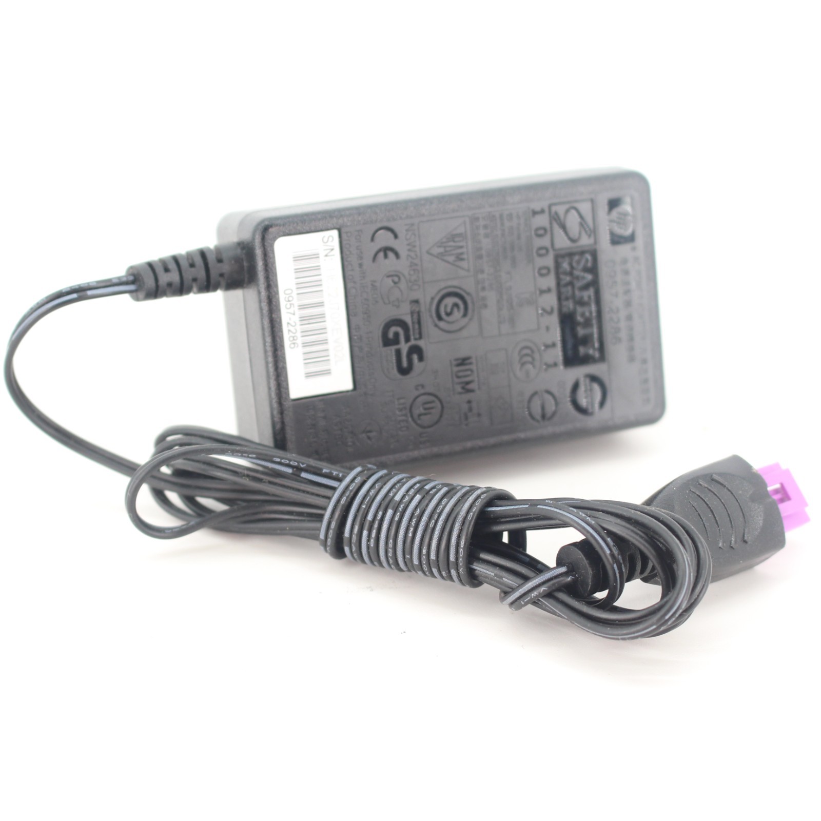 OEM HP 30V 333mA AC Power Adapter Charger For HP Printer 0957-2286 100012-11