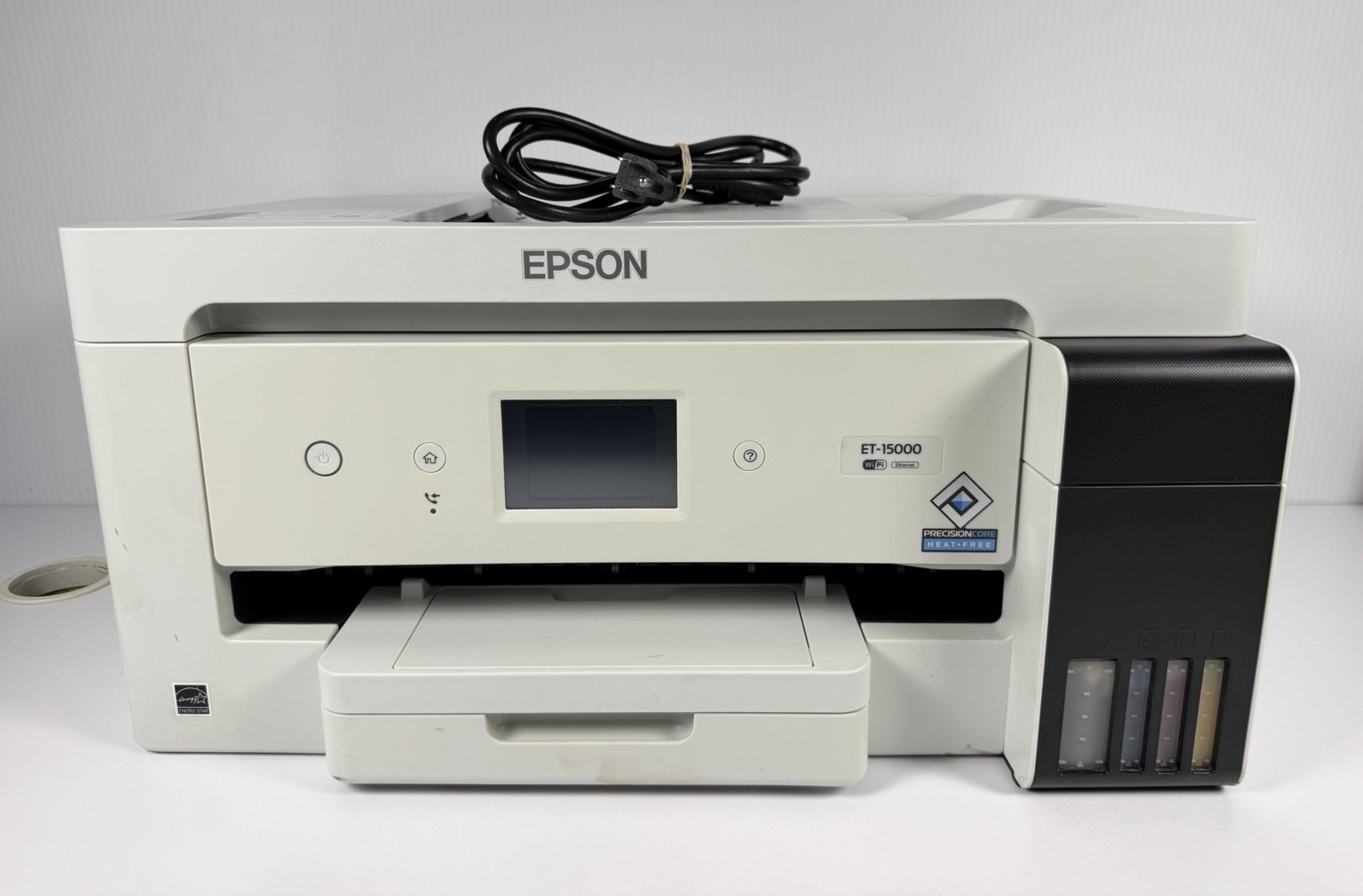 Epson - EcoTank ET-15000 Wireless All-In-One Supertank Inkjet Printer - White