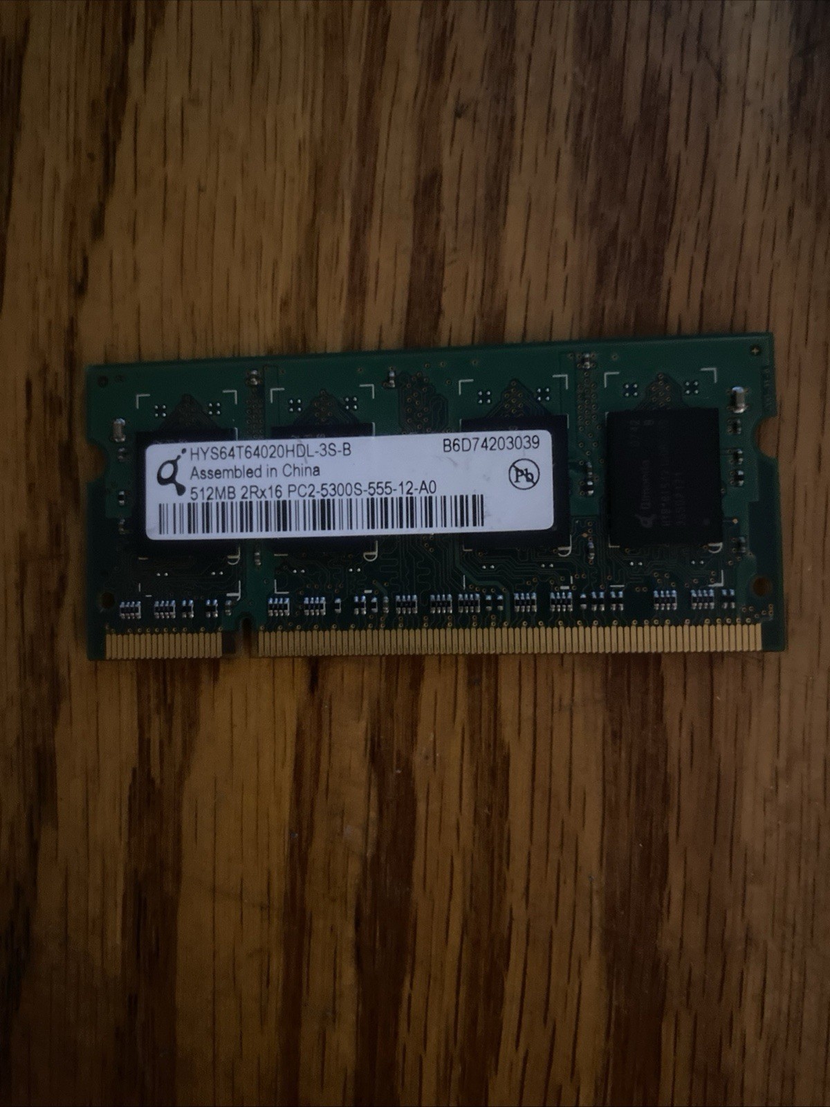 Hynix? 512MB 667MHz PC2-5300S Laptop RAM 2rx16