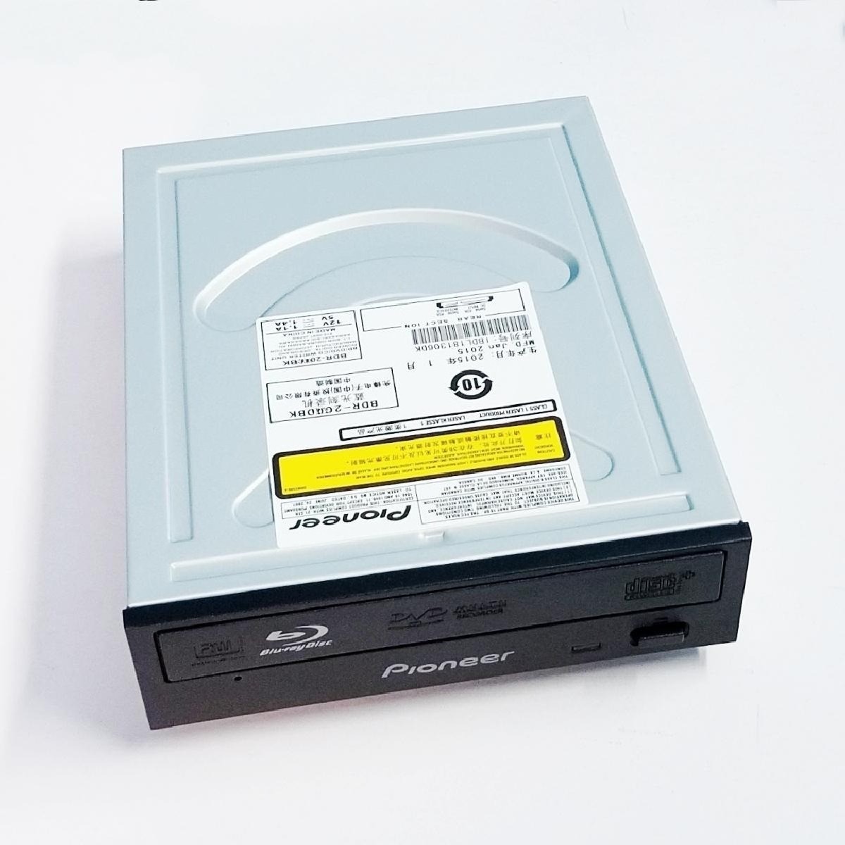 Pioneer BDR-205DBK 12X Blu-ray BD-R SATA BD DVD CD Drive Burner 3D Player