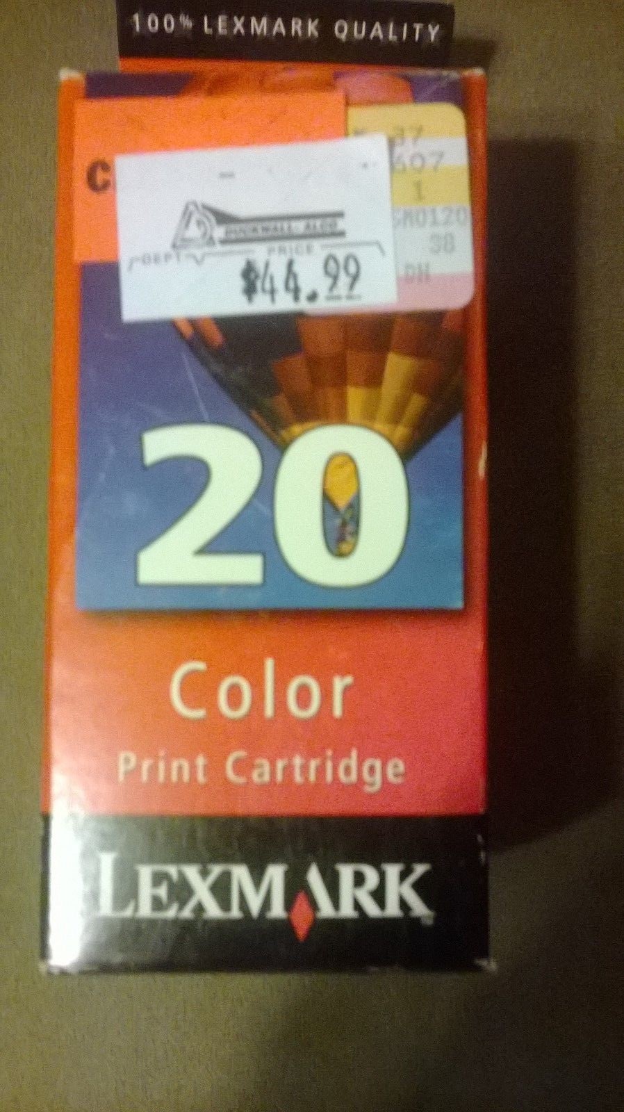 Lexmark 20 Color Ink Cartridge-New