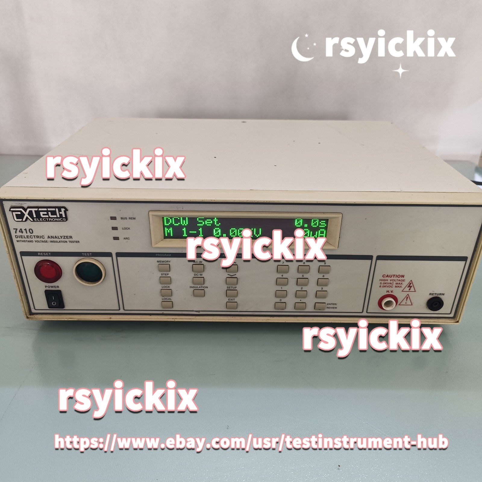 1PC USED EXTECH 7410 Tester Via FedEx or DHL