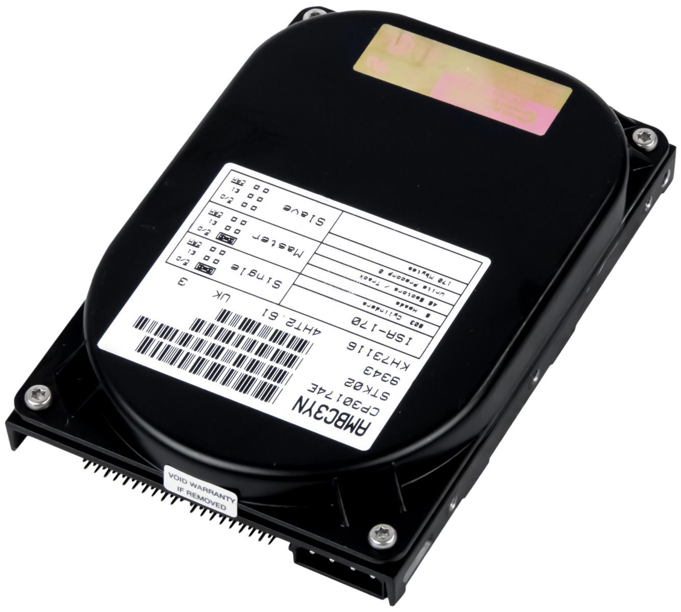 HARD DRIVE CONNER CP30174E 170MB 3800RPM 32KB CACHE PATA ATA IDE 3.5" inch