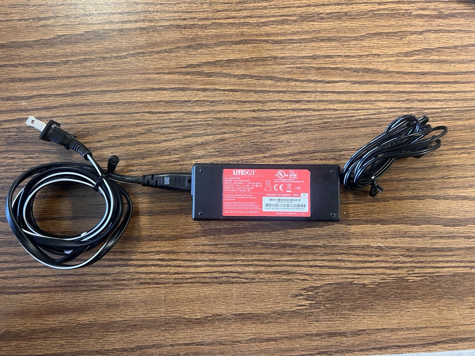 Genuine Liteon 50W AC Adapter PA-1500-SAR1 12V 4.16A