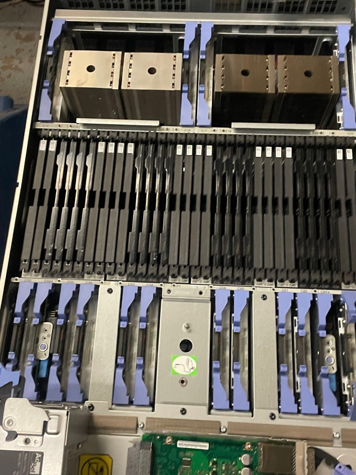 IBM Power E870 FC EBA0 00RR128 FC 78CA-001 PCIe 5U Server.  NO MEMORY