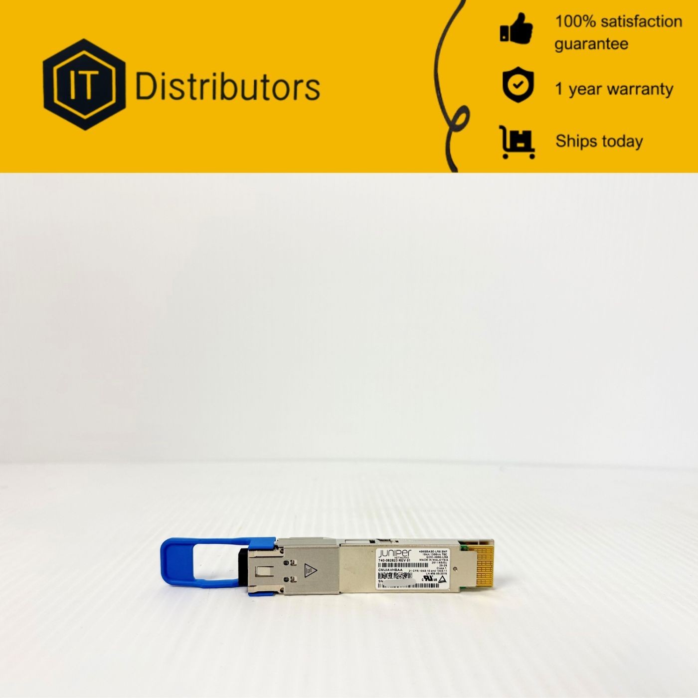 Juniper QDD-400G-LR8  / 1 Year Warranty / Ships Today