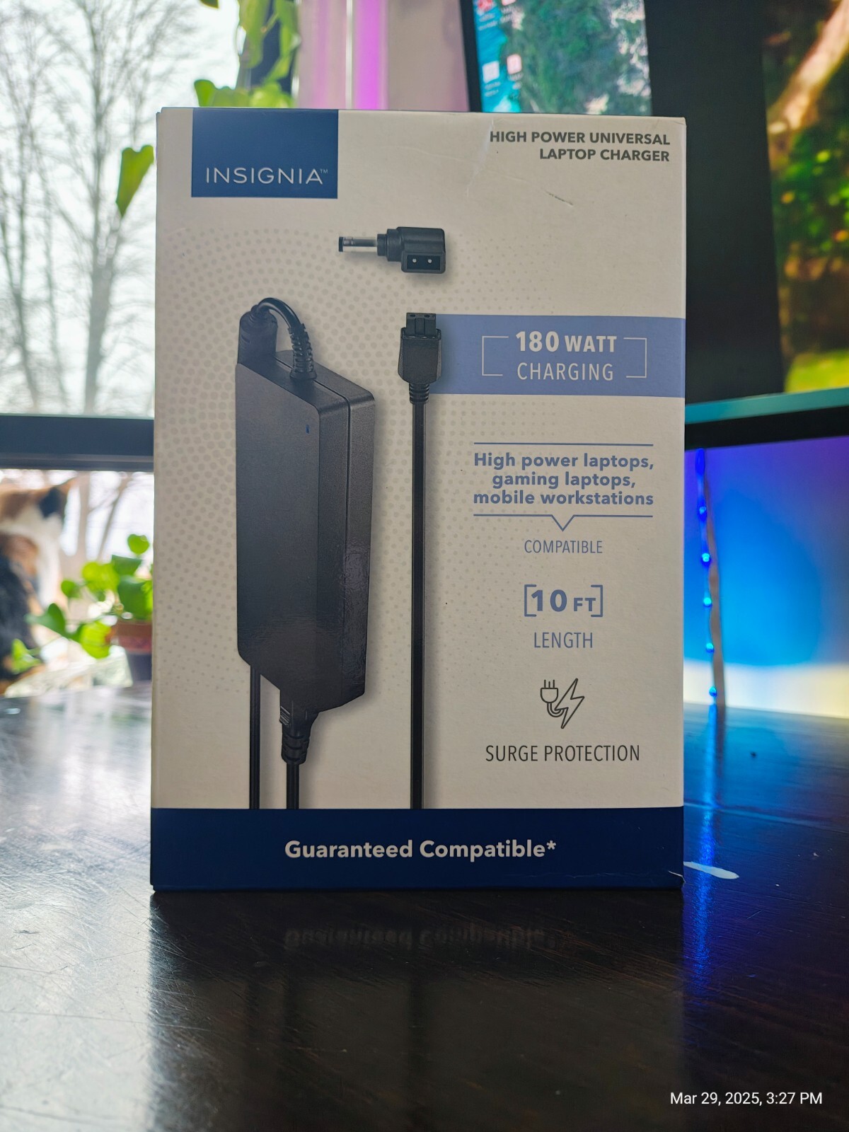 NIB Insignia Universal 180W High-Power FAST Laptop Charger w/ Original Receipt