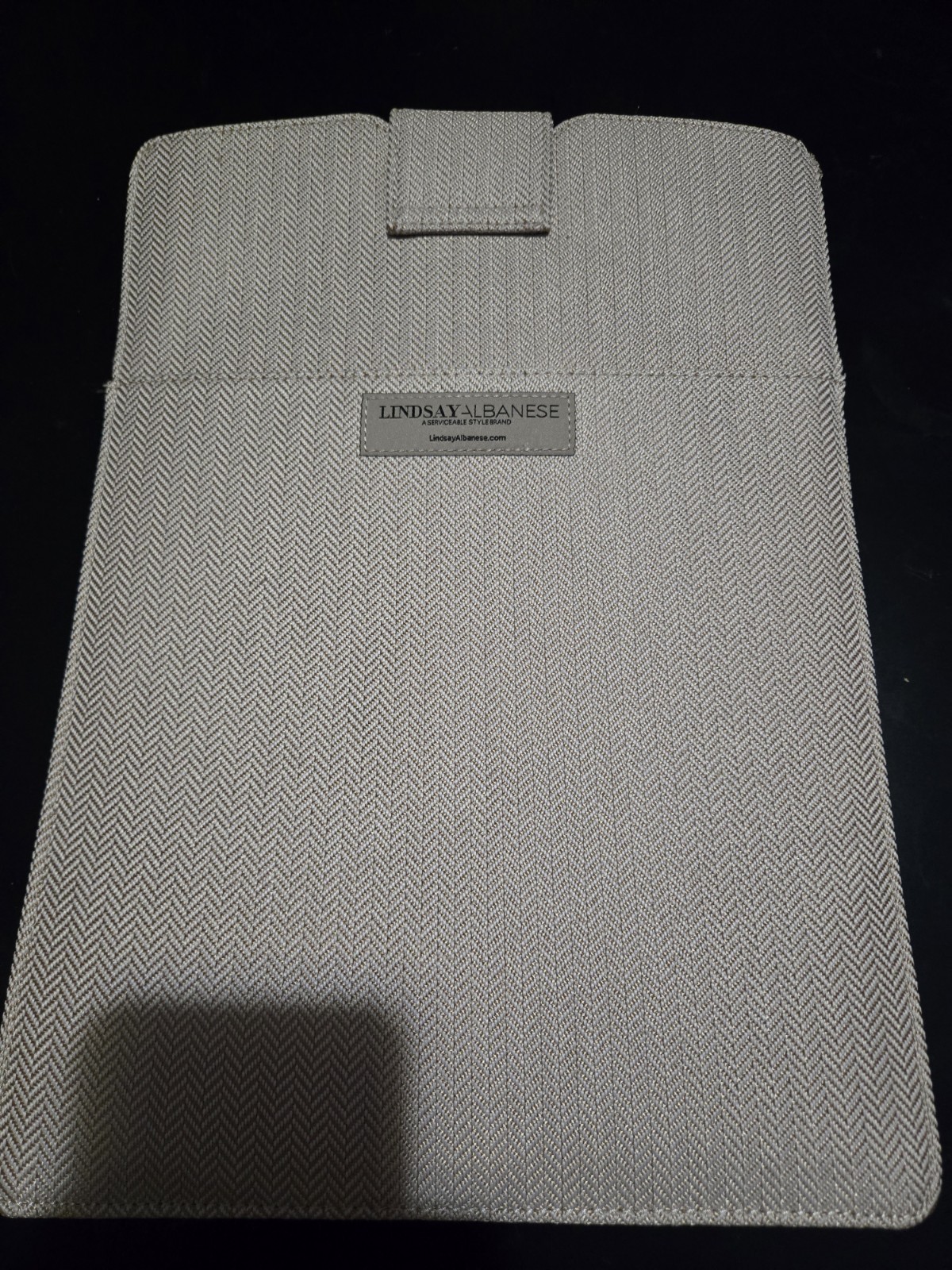 LINDSAY ALBANESE LIMITED EDITION The Daily Laptop Clutch Sleeve Case 15 X 10.5 