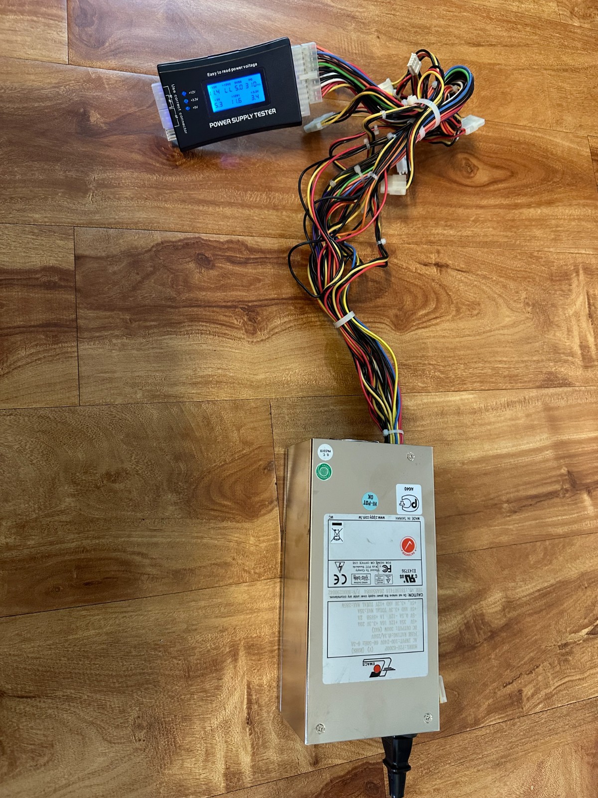 Emacs P2U-6300P 300W Switching Power Supply 20-PINS