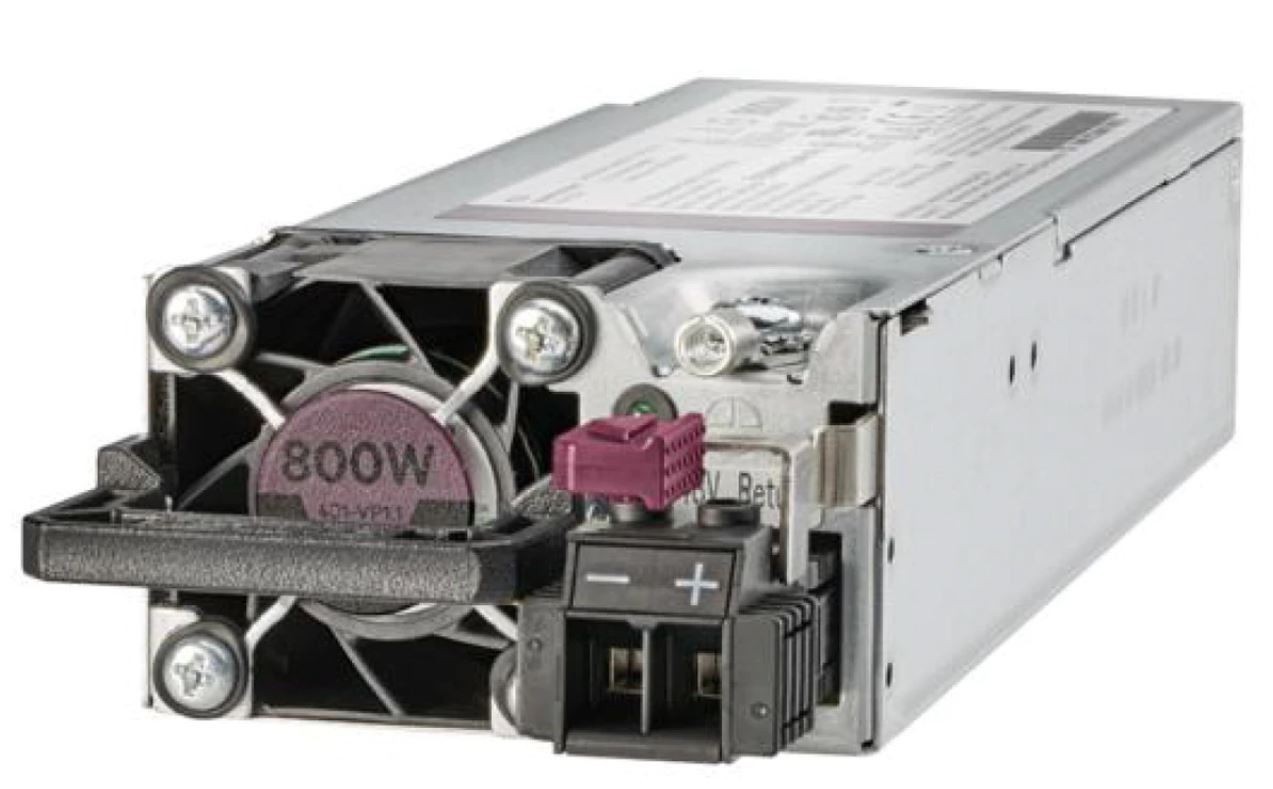 HPE 800W Flex Slot ‑48VDC Hot Plug Low Halogen Power Supply Kit 865434-B21