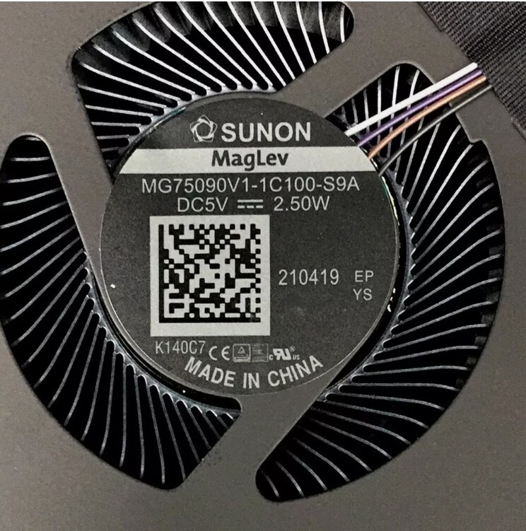 1PC For 4-wire Cooling Fan MG75090V1-1C100-S9A DC5V 2.50W Fast delivery