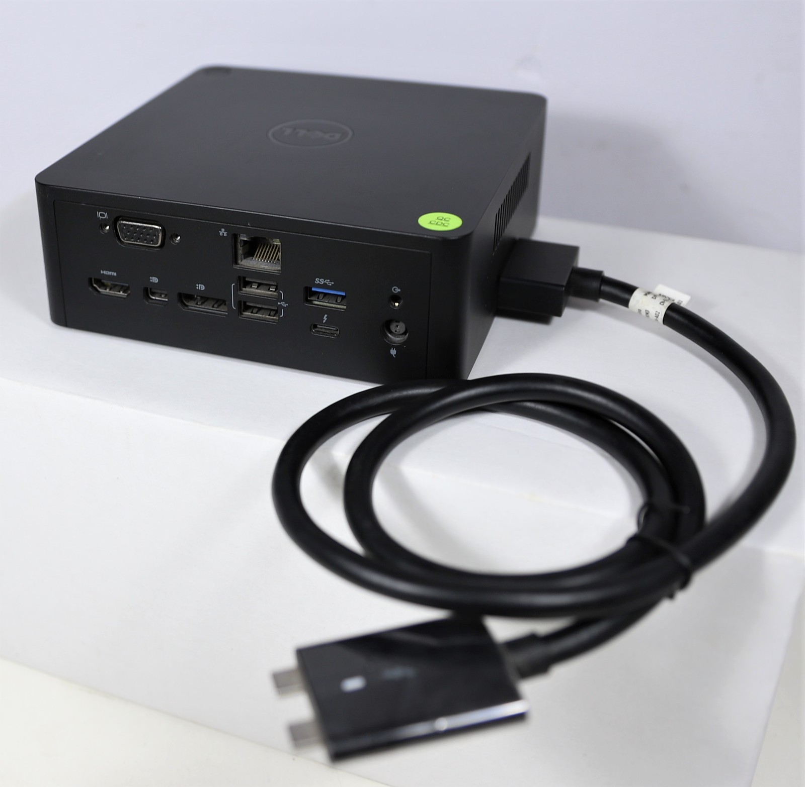 Dell TB18DC K16A Dual USB-C Thunderbolt 3 Dock 240W Power Supply Black OEM