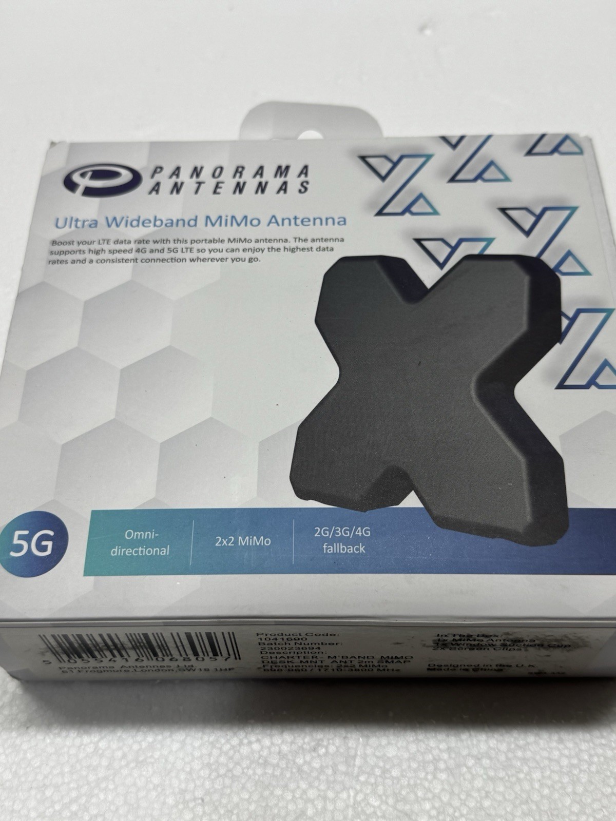 Panorama Antennas 1041690 Charter M Band Mimo Desk Mount New Ruff Box Ship Fast