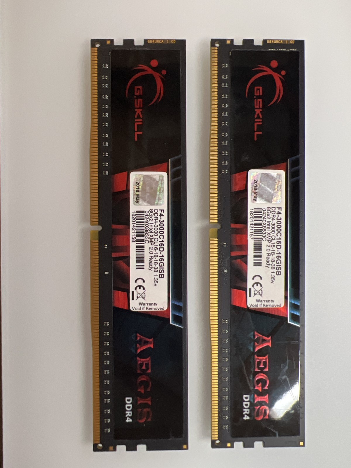 g skill aegis 16 gb 3200 mhz cl 16 ddr 4 ram