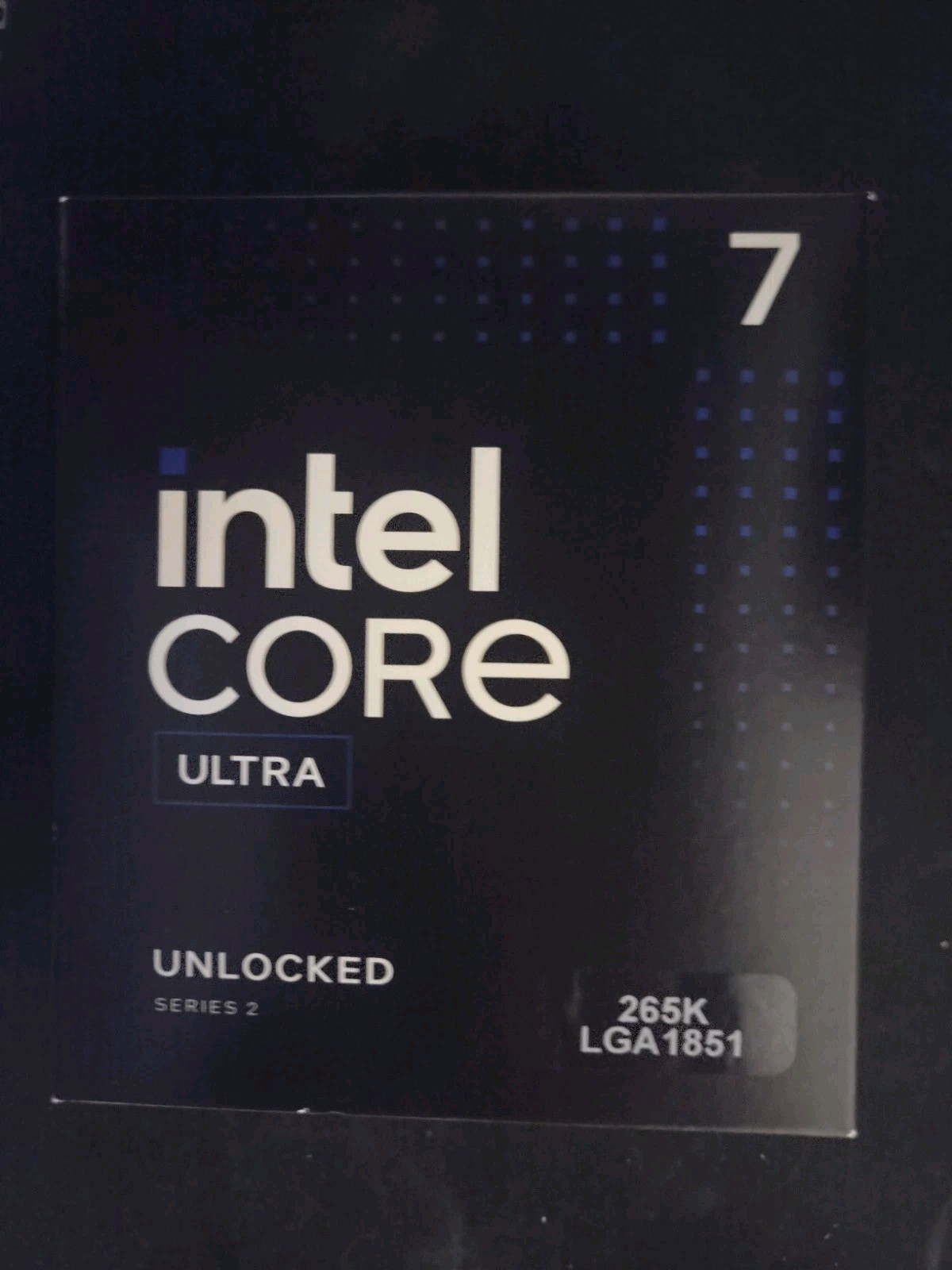 Intel Core Ultra 7 265K CPU Desktop Processor LGA 1851 20-Core - New