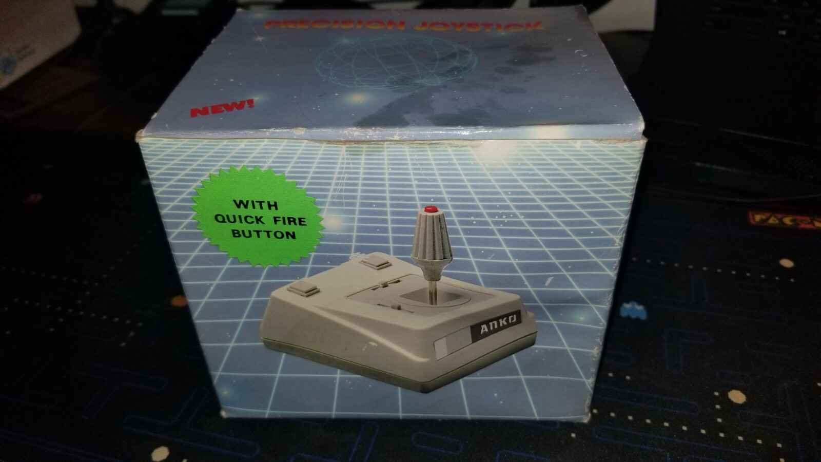 Anko Rapid Fire Joystick 80s Vintage IBM PC 1987 All Original, with Box