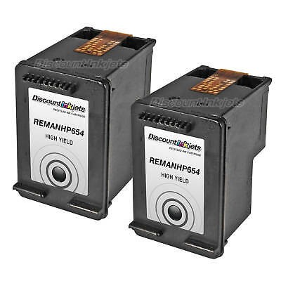 2PK 901 XL CC654AN for HP 901XL BLACK Inkjet Cartridge J4524 J4624 J4680c G510n