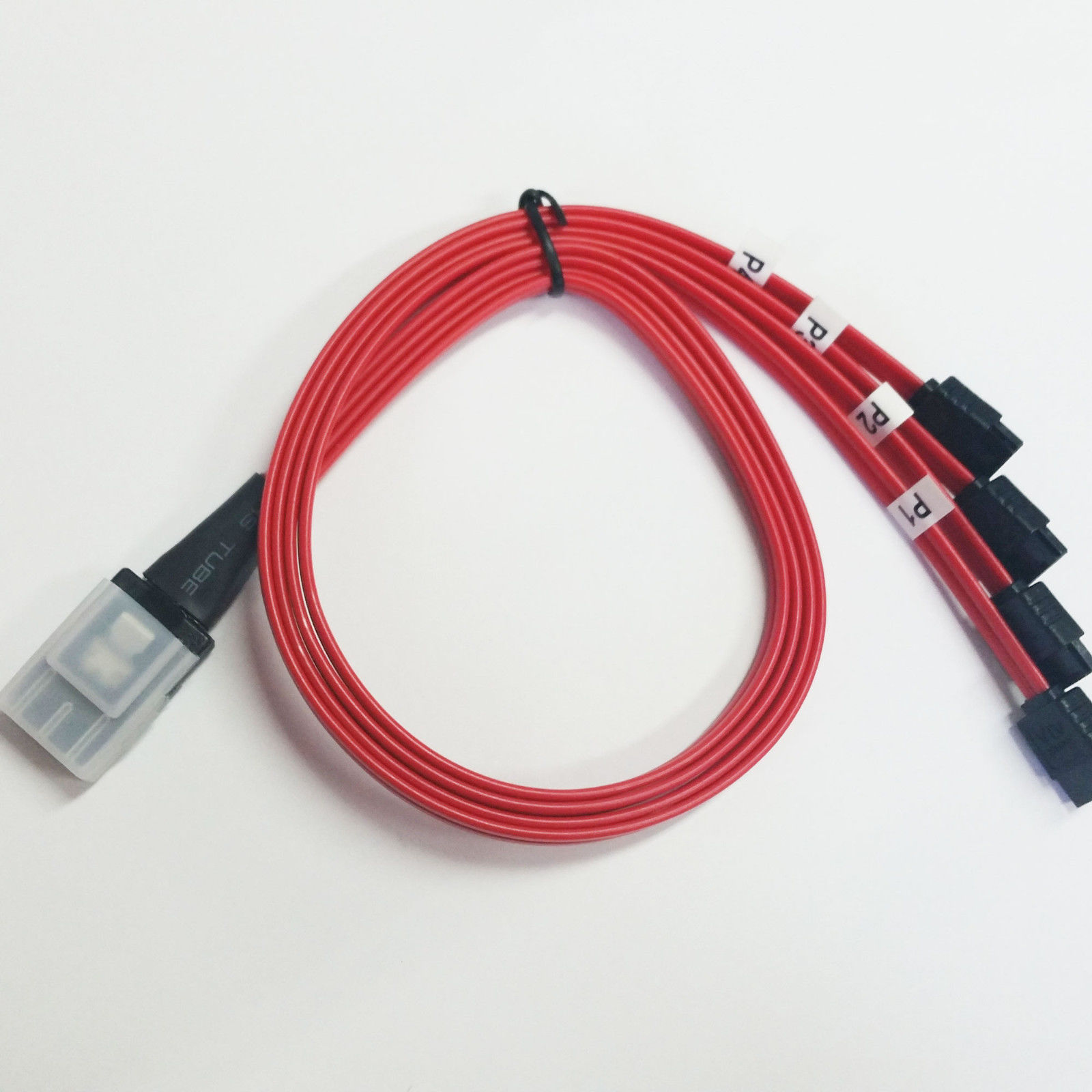 2x Internal Mini-SAS SFF-8087 to 4xSATA Forward Breakout Cable Drive Cable US