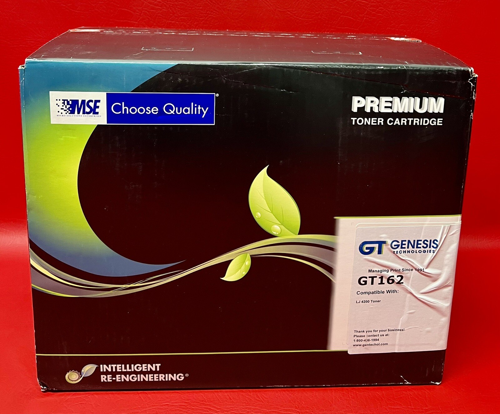 NEW MSE GT162 Black Toner Cartridge Compatible for LJ 4200 Toner