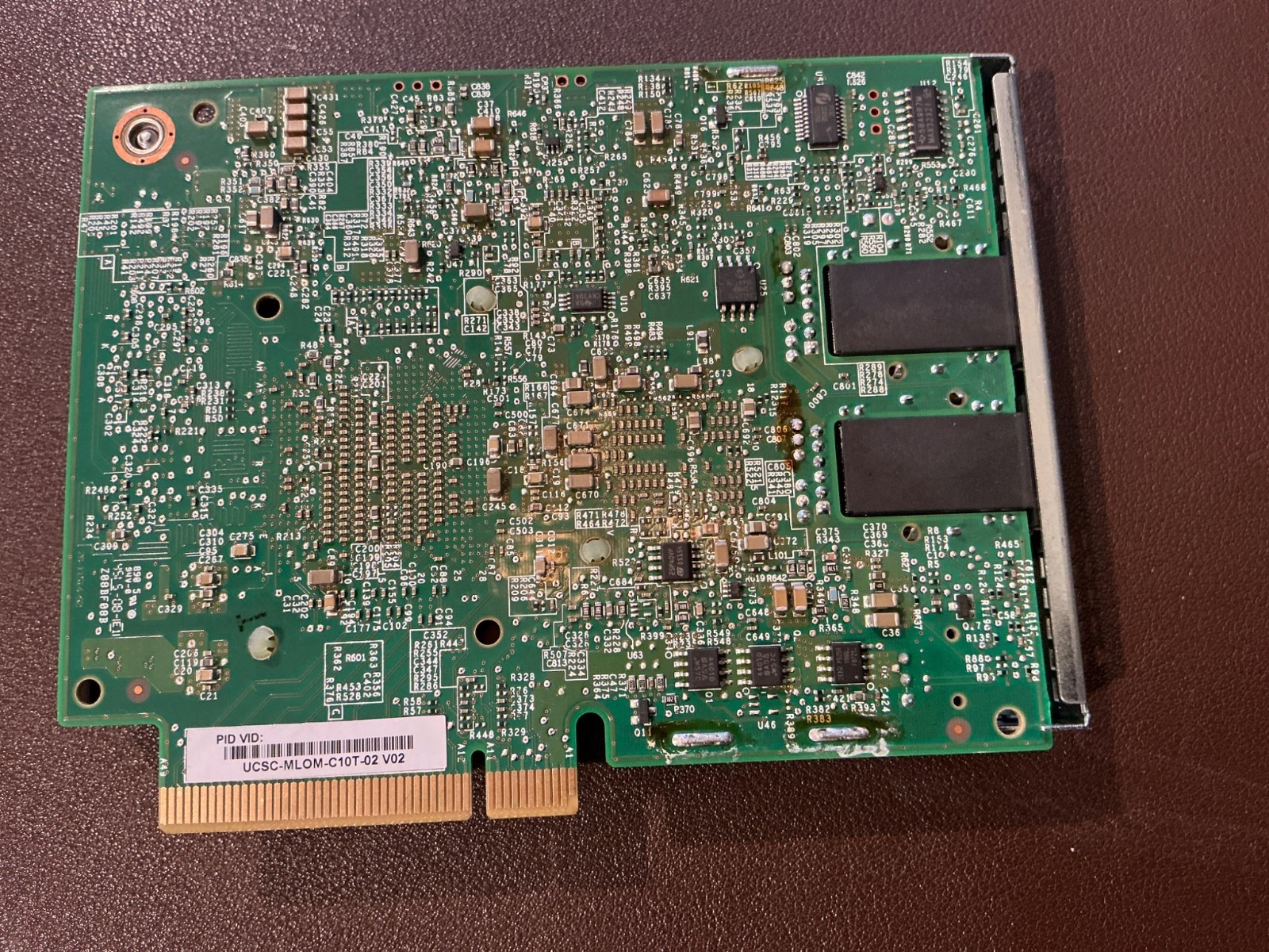 Cisco UCSC-MLOM-C10T-02 VIC 1227T Dual Port 10GbE RJ45 mLOM 10GBase-T