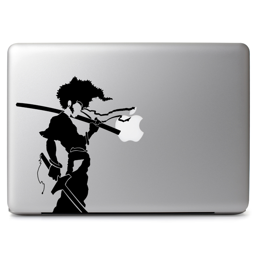 Afro Samurai Vinyl Decal Sticker for Apple Macbook Air/Pro Laptop Car Window Art