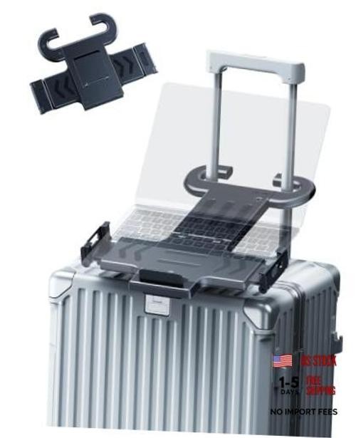 Ergonomic Adjustable Luggage Laptop Stand - 6 Angle Adjustment | Foldable,