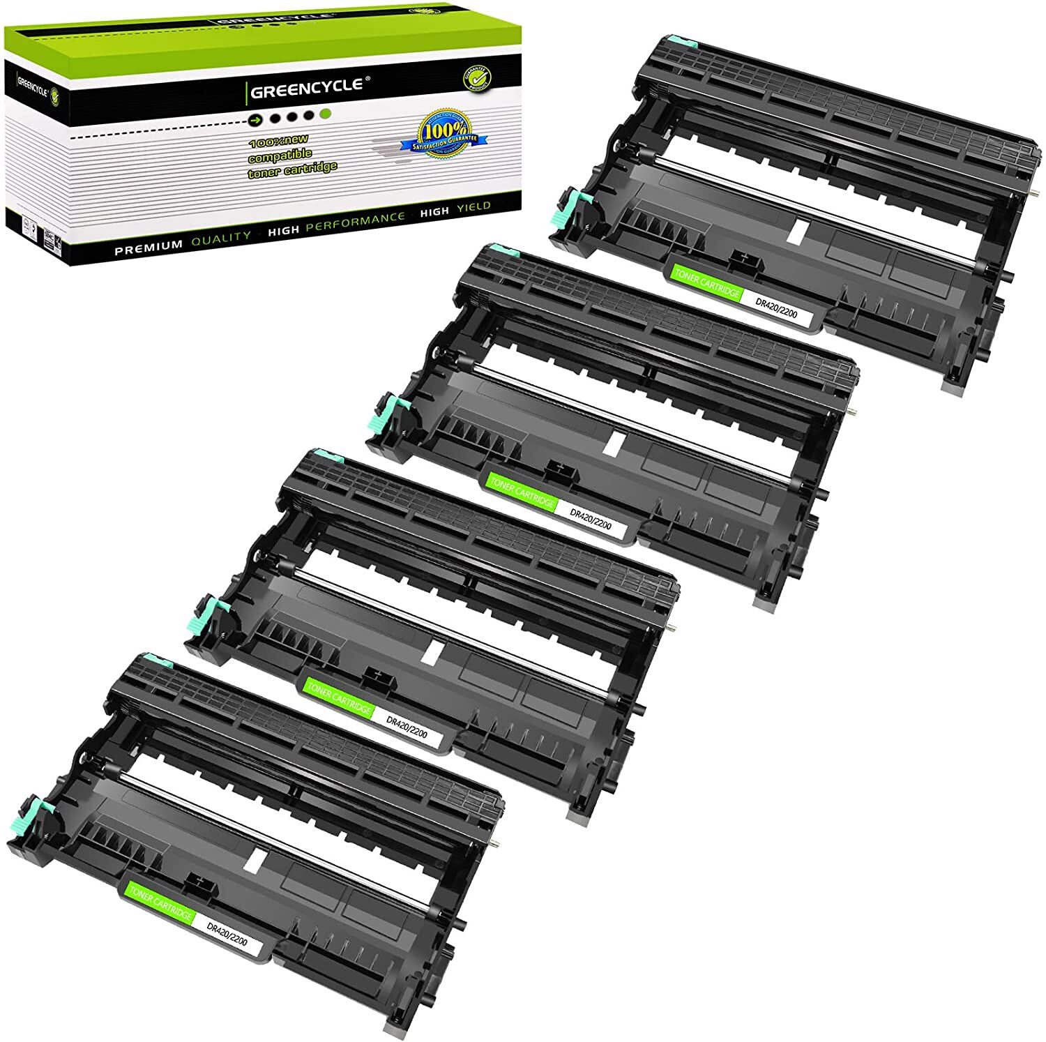 4PK DR420 Drum Unit fit for Brother HL-2242D HL-2250DN HL-2275DW 2280DW Printer