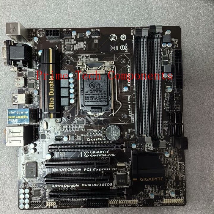 FOR GIGABYTE Z87M-D3H LGA 1150 DDR3*4 32GB HDMI VGA DVI Micro ATX Motherboard