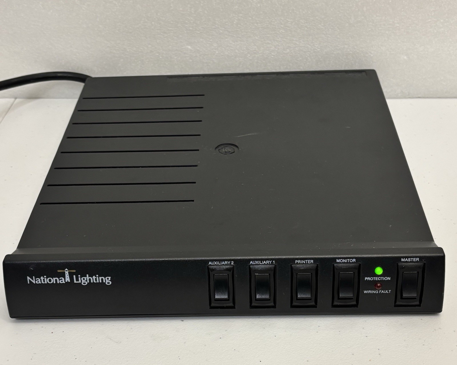 National Lighting  Desktop PC Surge Suppressor PC200 5+1 Out,Ethernet, 15A Reset