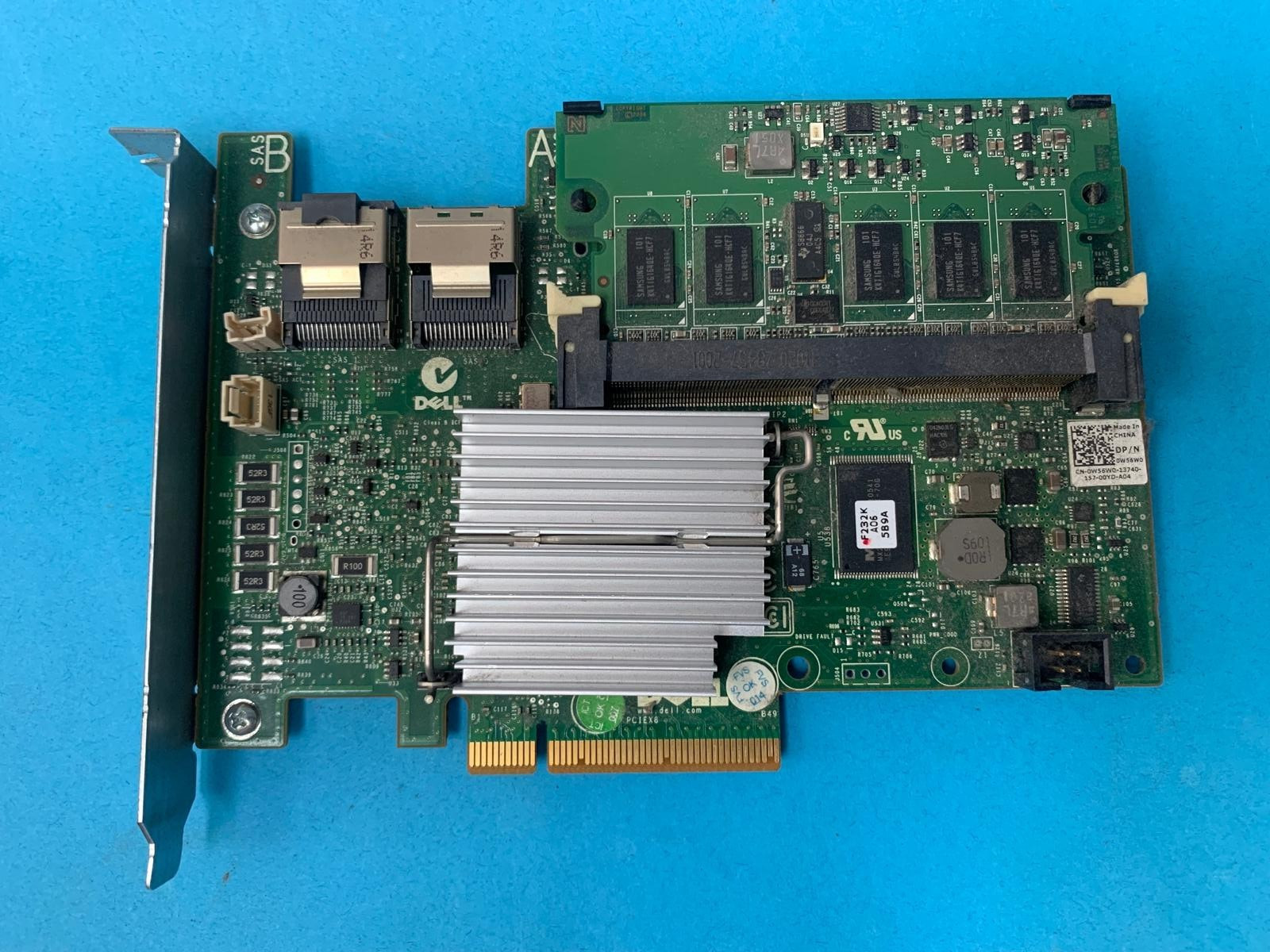 ✨DELL PERC H700 512MB RAID CONTROLLER for POWEREDGE R710 R810 R910 P/N 0W56W0✨