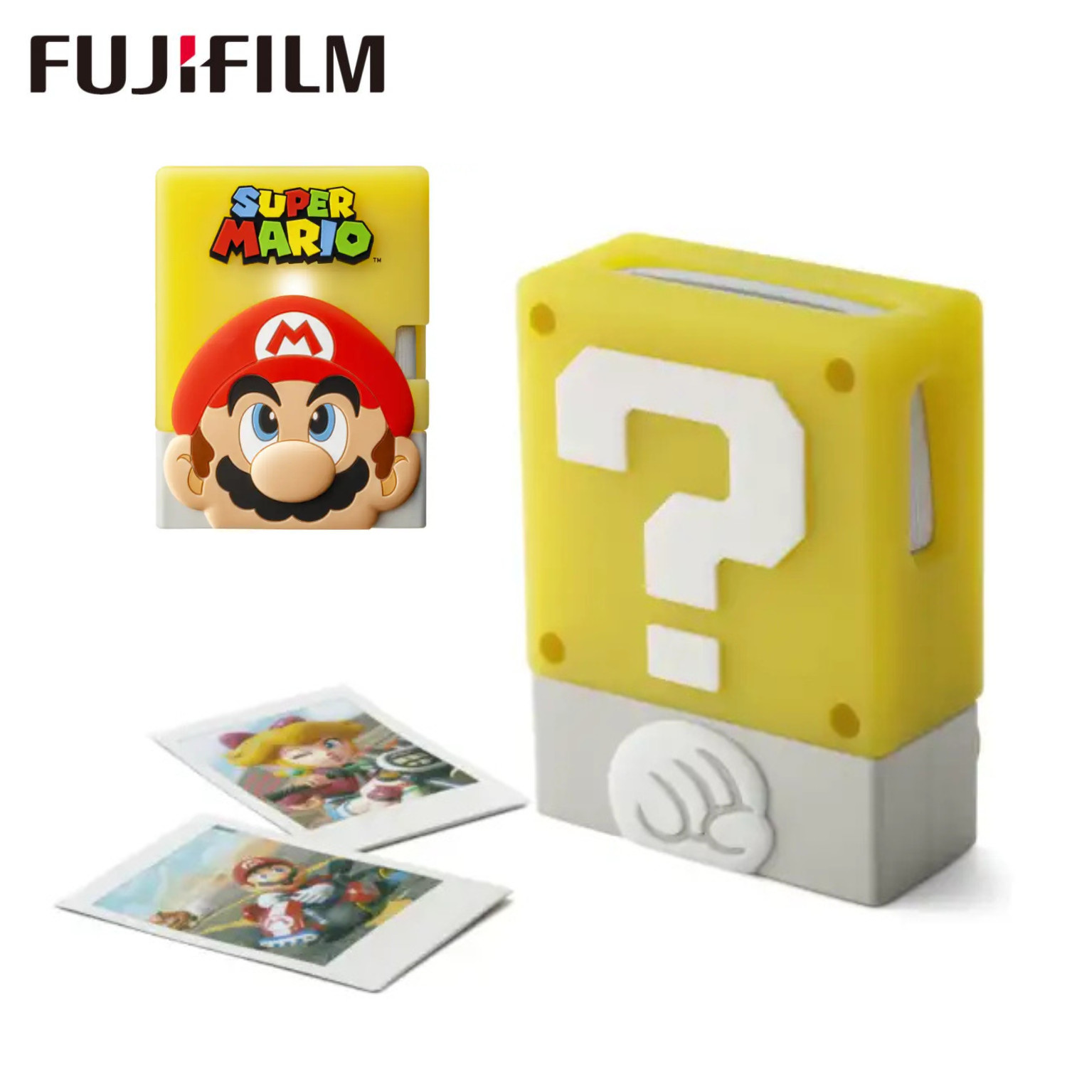 FUJIFILM instax mini Link 3 Super Mario Question Block Case Set INS MINI LINK3