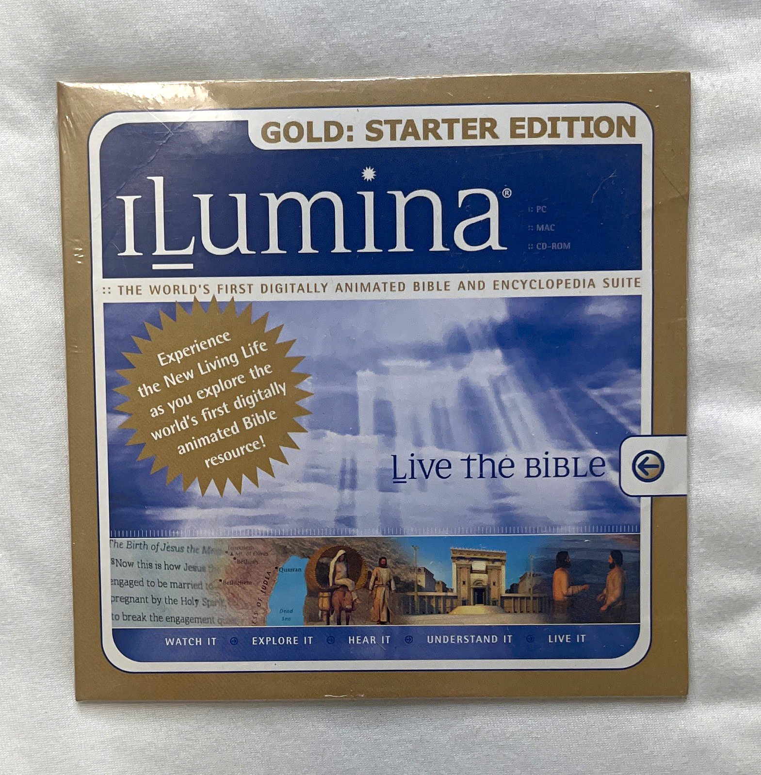 iLumina Gold Starter Edition Religion CD-ROM for Windows 98/XP & Mac OS 10.2