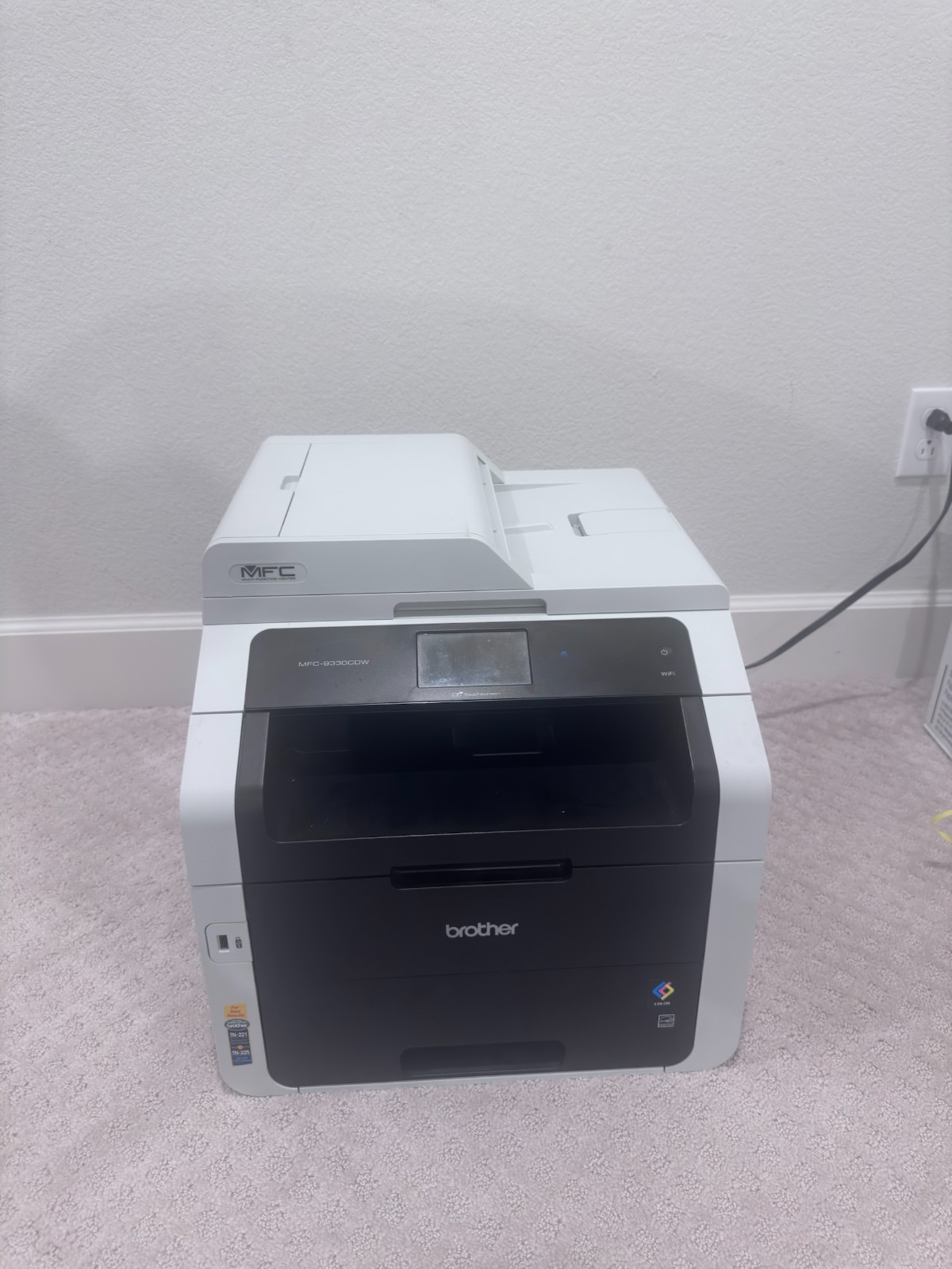 Brother MFC-9330CDW Color Laser All-in-One Printer Wireless Duplex Scan Copy Fax