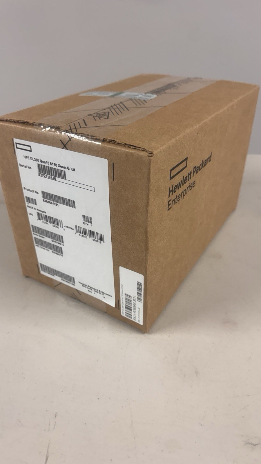 Factory Sealed HPE 826866-B21 DL380 Gen10 Xeon Gold 6130 2.1GHz 16-Core Kit