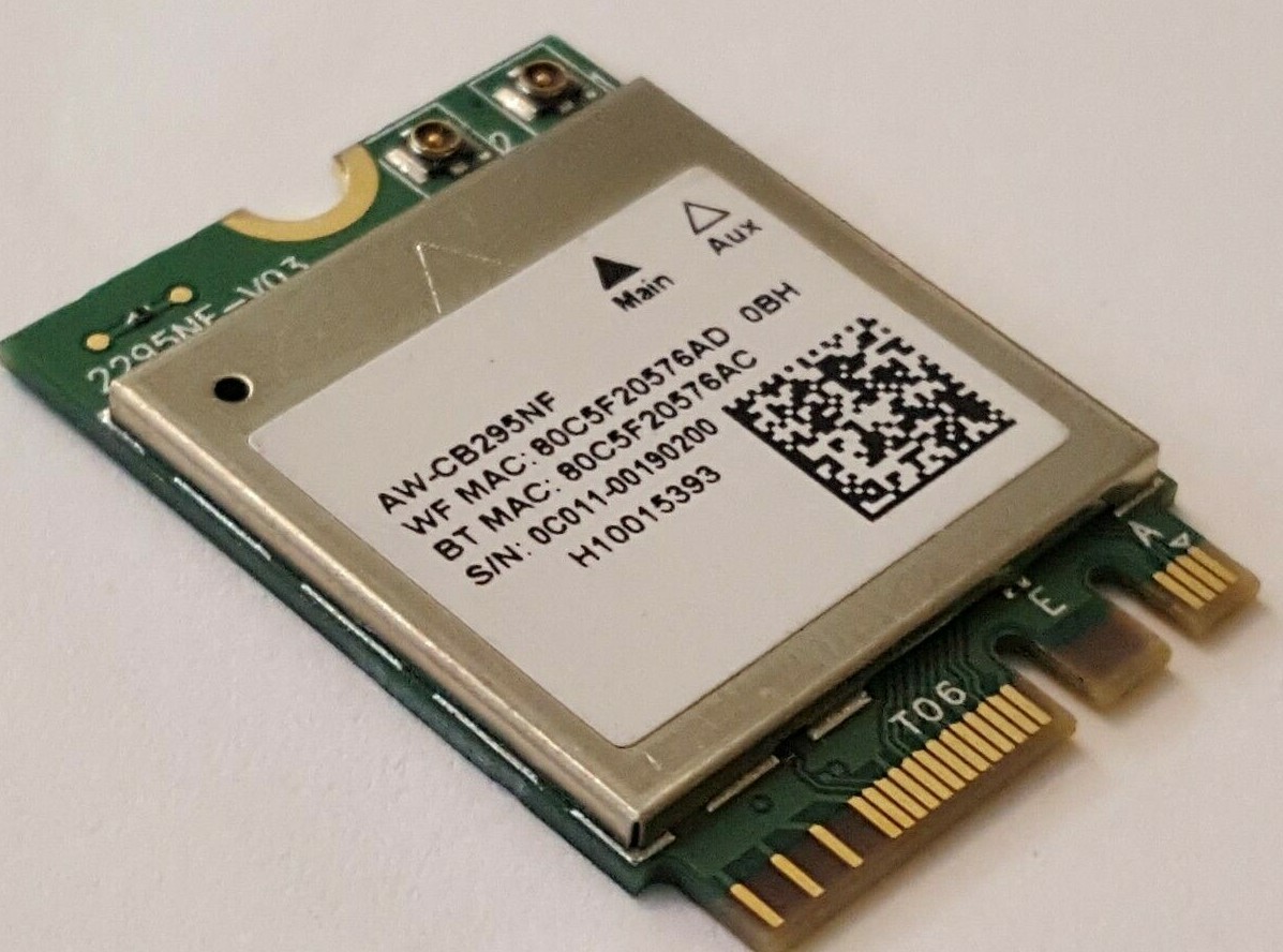 New Asus 0C011-00190200 Realtek RTL8822BE 802.11AC/ABGN BT 4.2 NGFF AW-CB295NF