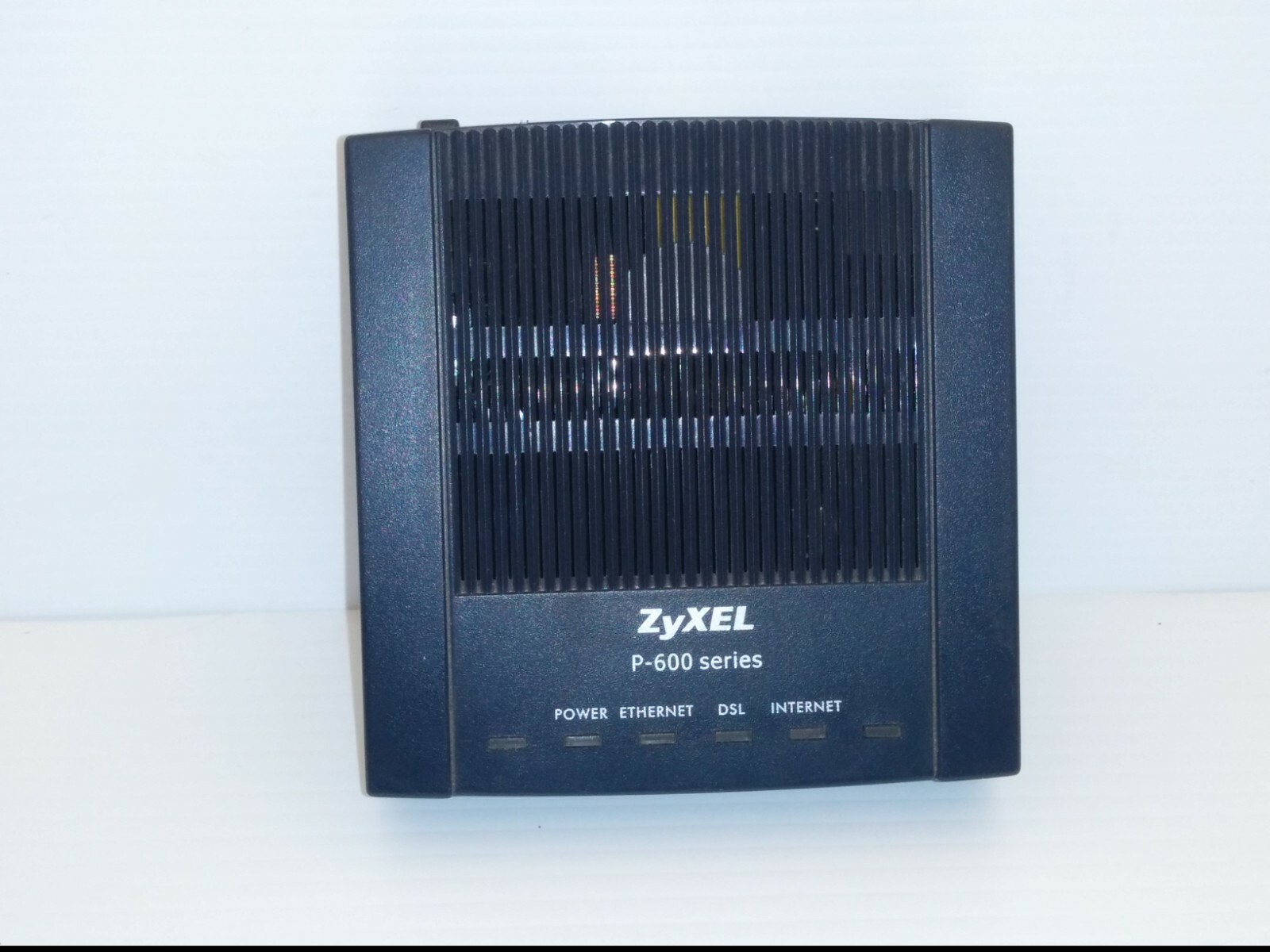 ZyXEL P-660M-D1 BLACK MODEM, P-600 SERIES, 9V AC, 1A, 8 WATT MAX