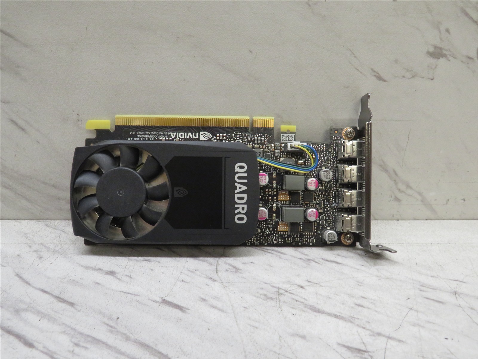 NVIDIA Quadro P1000 4GB GDDR5 PCIe Graphics Card 4x Mini DisplayPort Tested