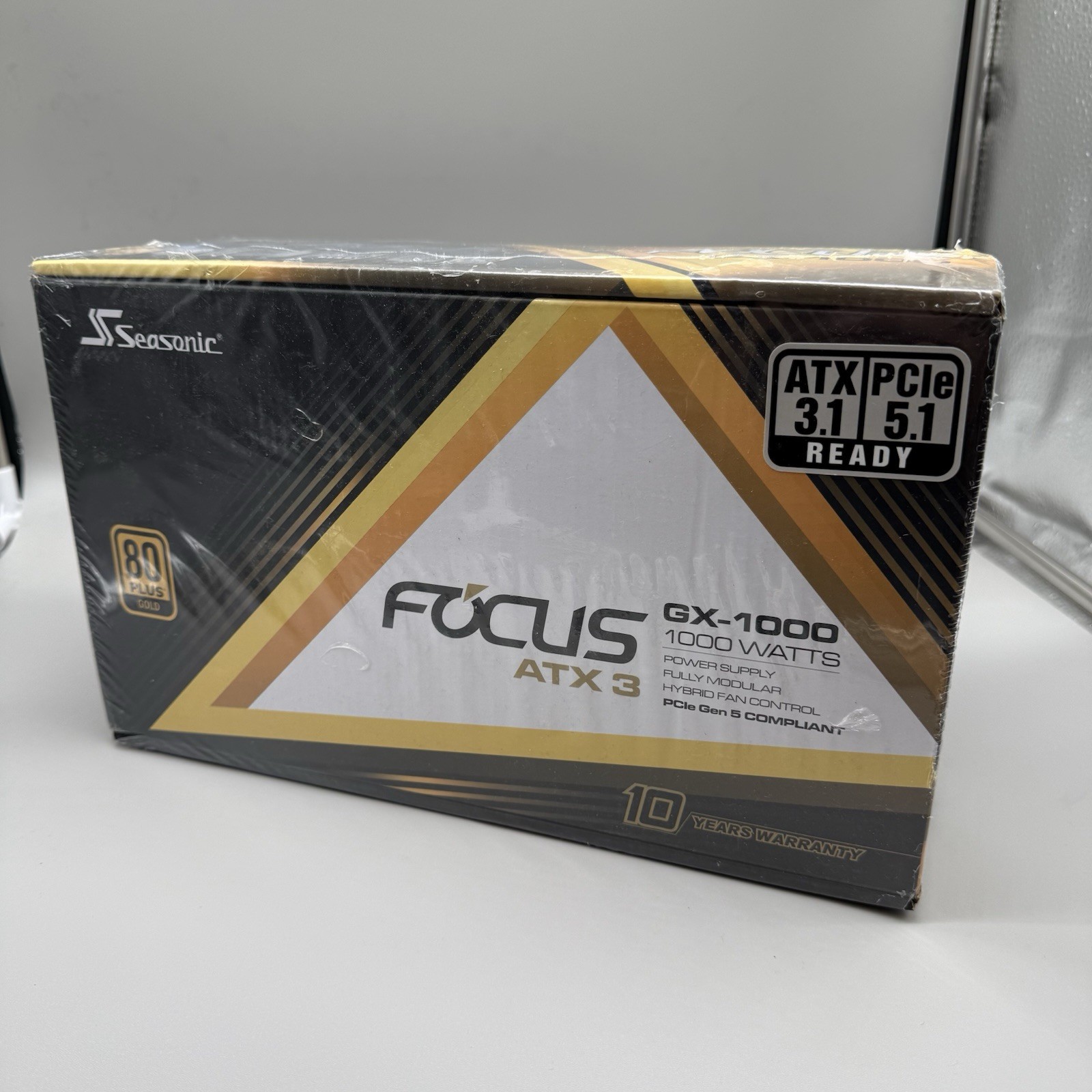SeaSonic FOCUS GX ATX 3 (2024) GX-1000 White 1000 W ATX 3.1 80 PLUS GOLD