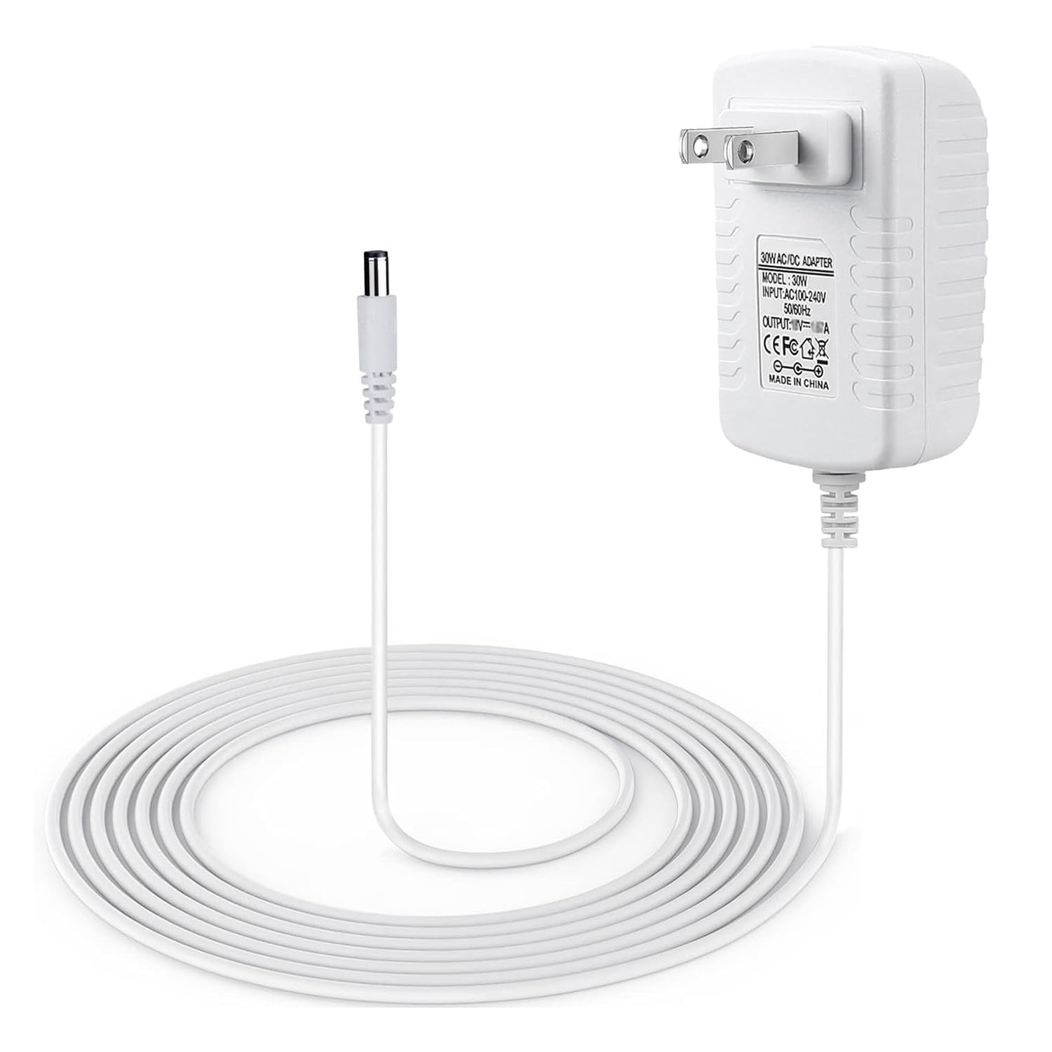 30W Power Cord Replacement for Echo Show 15/Echo 10 (3rd Gen)/Echo White