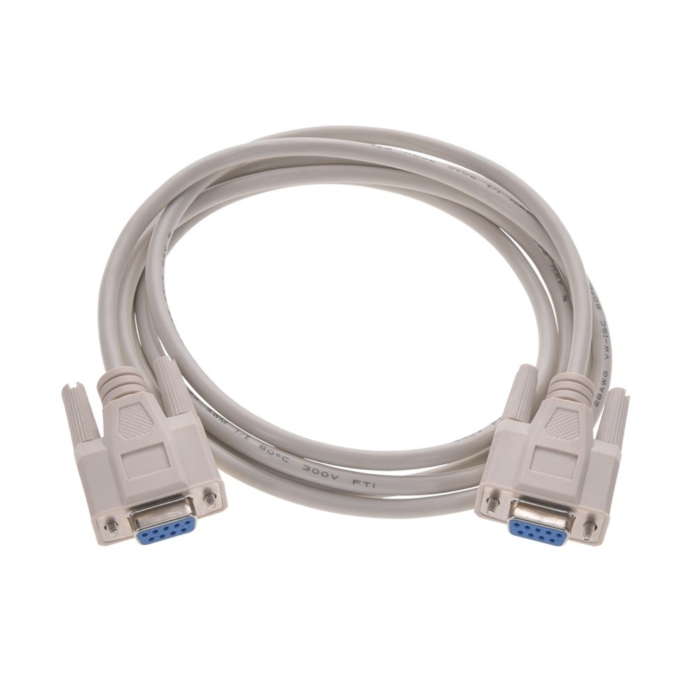 6FT Monochrome Color CGA EGA Cable DB9 F-F