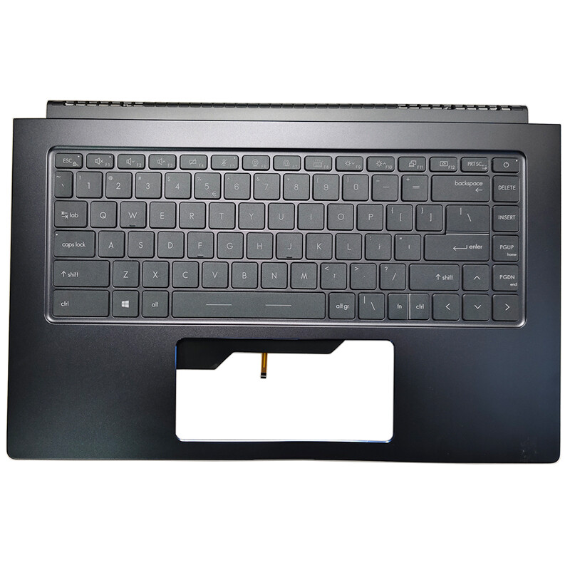 Backlit Keyboard New For MSI Prestige 15 A10SC MS-16S3 Upper Case Palmrest Cover