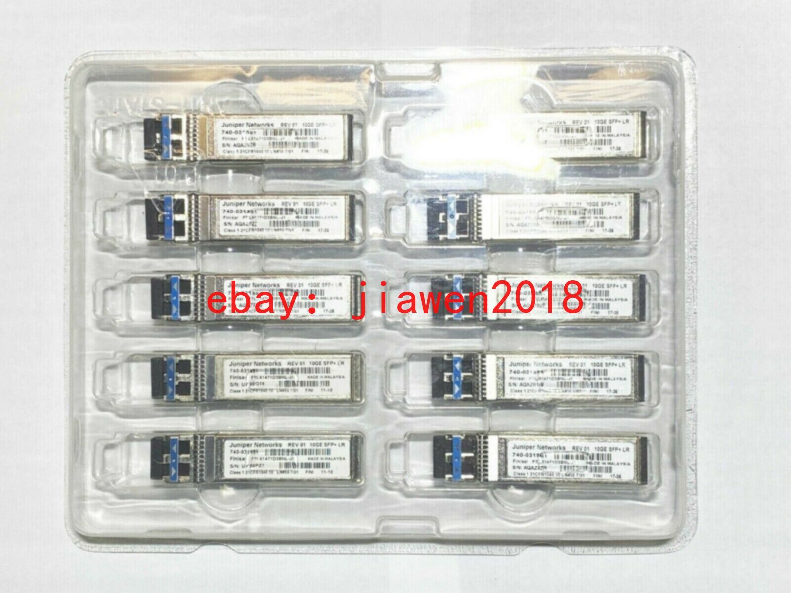 10pcs Juniper EX-SFP-10GE-LR SFP+ 10GBase-LR 10GB Optic EX4200 EX4300 740-031981