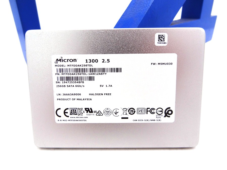 MICRON MTFDDAK256TDL-1AW1ZABYY 256GB MICRON 1300 2.5in SATA 6GBPS SSD