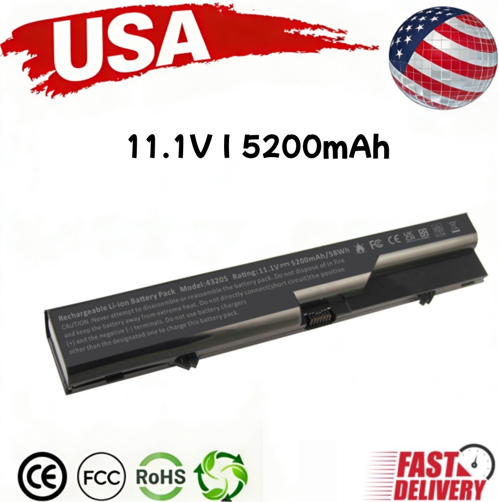 ✅Battery PH06 for HP ProBook 4000 4320s 593572-001 4321s 4320t 4420s 420 5200mAh