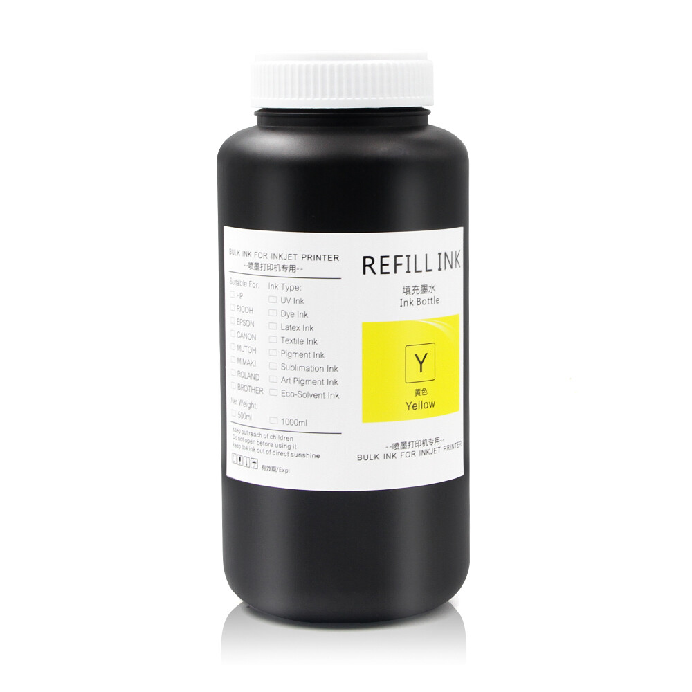 1000ml Soft LED UV Ink UV Inkjet Ink For Ricoh GH 2220 UV Flatbed Printer