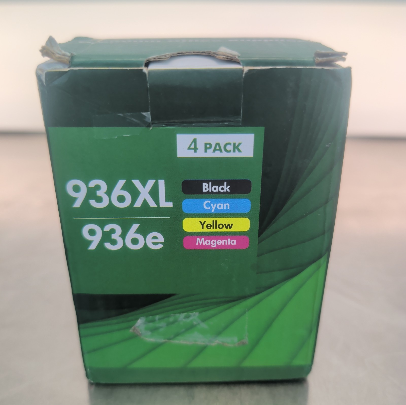 923XL 923e Ink Cartridges 4-Pack Black Cyan Yellow Magenta Compatible