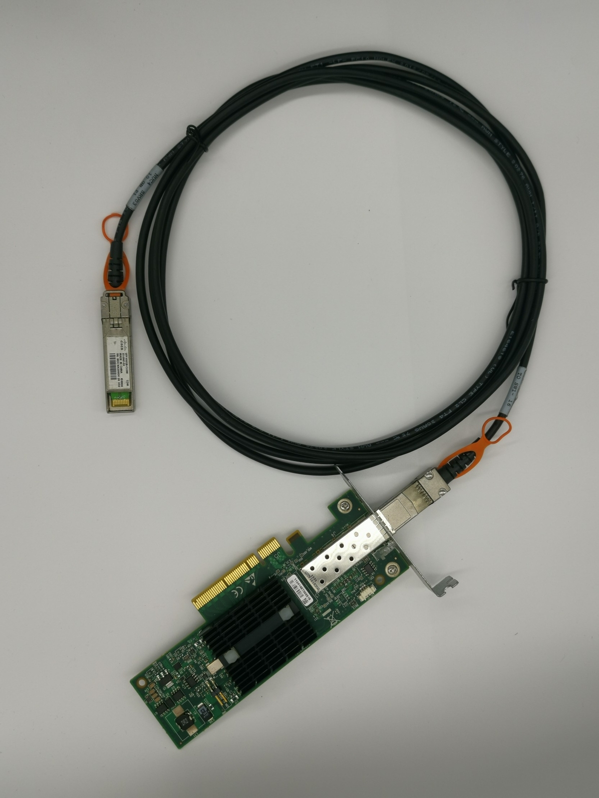 MNPA19-XTR 10GB Mellanox ConnectX-2 10Gbe Network Card with 3m SFP+ Cable