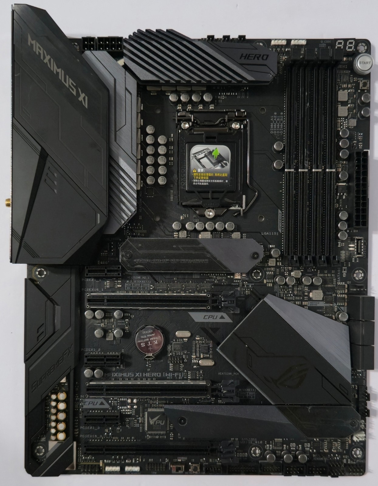 ASUS ROG Maximus XI Hero (Wi-Fi) Z390 Gaming Motherboard LGA1151 (Intel 8th 9th)