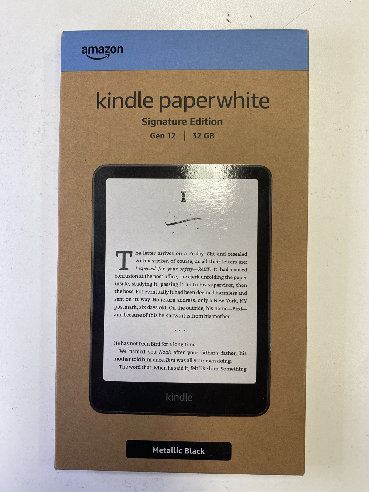 Amazon Kindle Paperwhite Signature Edition 12th Gen 32GB Black New
